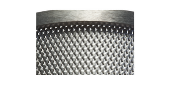 Bottom sieve 0.12 mm trapezoidal perforation made of stainless steel